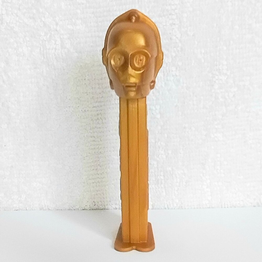 4/$20 NM/M Star Wars C-3PO on Gold PEZ Dispenser!!